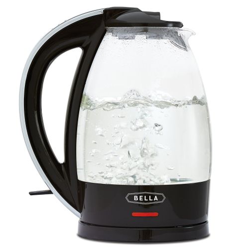  BELLA 7-Cup German Schott Glass Electric Kettle with 360 Removable Base