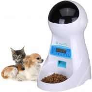 [아마존 핫딜] [아마존핫딜]BELOPEZZ 3 Liter Smart Pet Automatic Feeders with Timer Programmable Up To 4 Meals a Day for Dogs and Cats