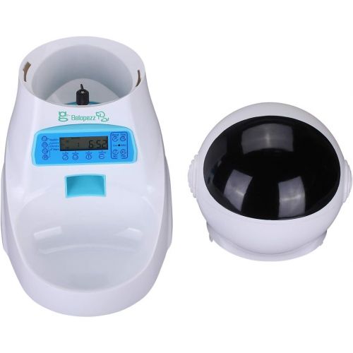  [아마존 핫딜] [아마존핫딜]BELOPEZZ 3 Liter Smart Pet Automatic Feeders with Timer Programmable Up To 4 Meals a Day for Dogs and Cats