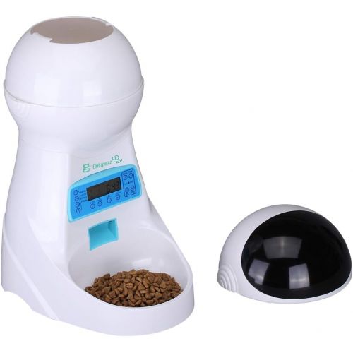  [아마존 핫딜] [아마존핫딜]BELOPEZZ 3 Liter Smart Pet Automatic Feeders with Timer Programmable Up To 4 Meals a Day for Dogs and Cats