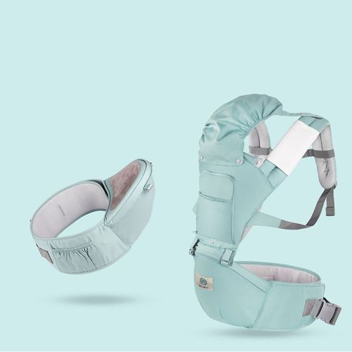  Ergonomic Baby Hip Seat Carrier, 6-in-1 Infant and Toddler Soft Baby Carrier for All Shapes and Seasons,Baby Holder by BELOPO, Pink