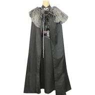 BEN Halloween Women Cosplay Costume Sansa Stark Costume Lady Adult Cloak Fancy Dress Movie Props L