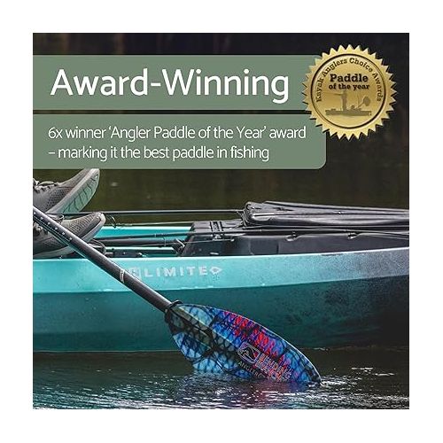  BENDING BRANCHES Angler Pro Versa-Lok Kayak Fishing Paddle