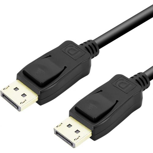  [아마존베스트]BENFEI DisplayPort to DisplayPort 6 Feet Cable, Benfei DP to DP Male to Male Cable Gold-Plated Cord, Supports 4K@60Hz, 2K@144Hz Compatible for Lenovo, Dell, HP, ASUS and More