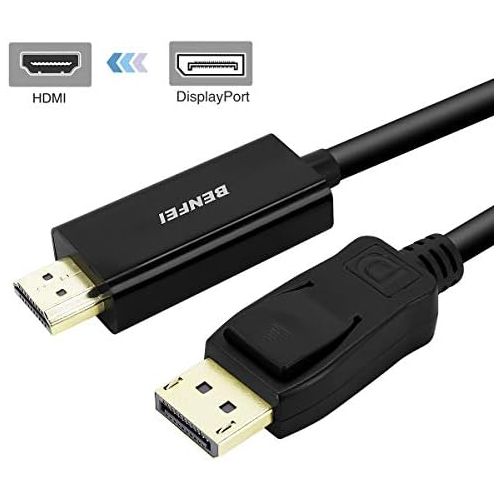  [아마존베스트]BENFEI HDMI 6 피트 케이블, Benfei 디스플레이 HDMI Male to Male Adapter 골드 도금 코드 Lenovo HP, ASUS, Dell 및 기타 브랜드용