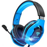 [아마존베스트]BENGOO G9500 Gaming Headset Headphones for PS4 Xbox One PC Controller, Over Ear Headphones with 720°Noise Cancelling Mic, LED Light, Adjustable Soft Memory Earmuffs for Laptop Nint