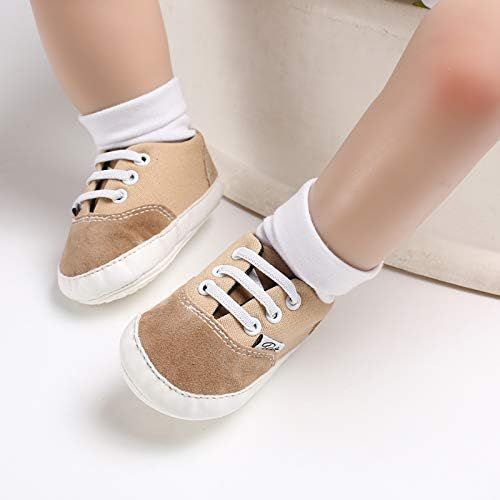  [아마존베스트]BENHERO Baby Boys Girls Canvas Toddler Sneaker Anti-Slip First Walkers Candy Shoes 0-24 Months 12 Colors