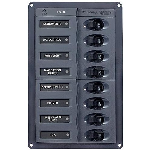  BEP 8-Way Vertical DC Panel