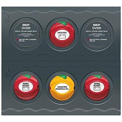  BEP Battery Management Contour Connect Panel for Twin Engine with VSR