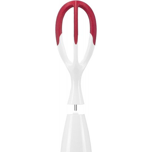  [아마존베스트]Beper P102SBA006 Automatic Whisk Cordless Battery Operated Detachable Whip and Rubber Speed Button Red