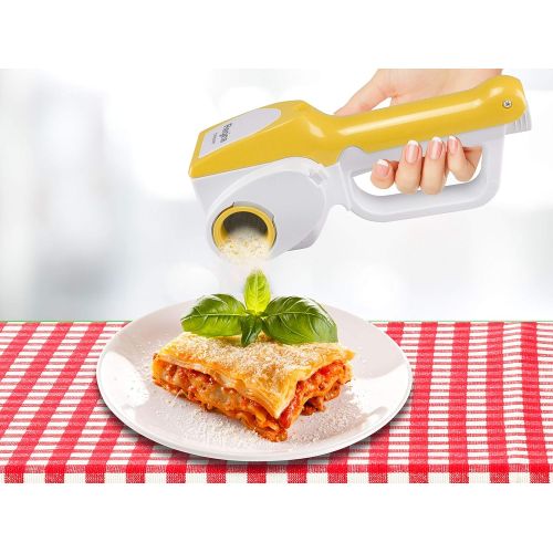  Beper 90.071?Rechargeable Grater, Yellow/White