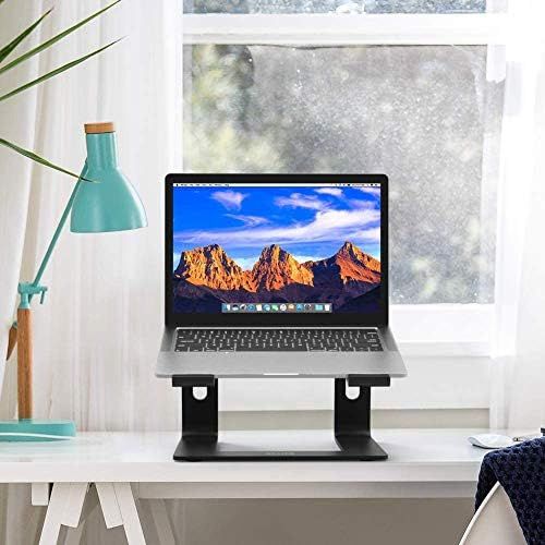  Besign LS03 Aluminum Laptop Stand, Ergonomic Detachable Computer Stand, Riser Holder Notebook Stand Compatible with Air, Pro, Dell, HP, Lenovo More 10 15.6 Laptops, Black