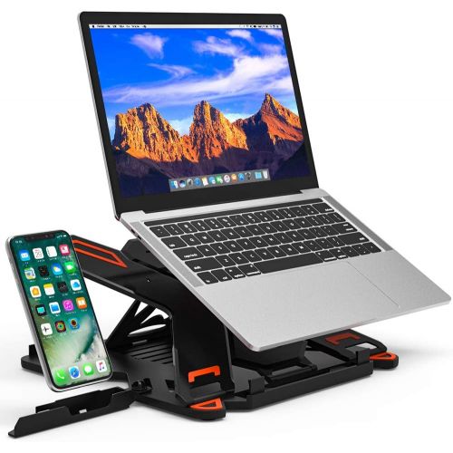  [아마존베스트]Besign Adjustable Laptop Stand, Ergonomic Riser Notebook Computer Holder Stand Compatible with MacBook Air Pro, Dell XPS, HP, Lenovo More 10-15.6 Laptops