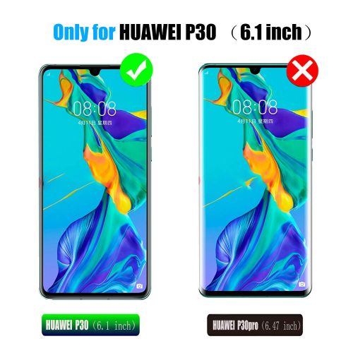  [아마존 핫딜]  [아마존핫딜]BESINPO Huawei P30 Huelle, Stossfest Transparent Huelle 360 Rundumschutz mit Eingebautem Displayschutz Robust Bumper Handyhuelle Schutzhuelle fuer Huawei P30 2019 (Schwarz/Grau+ Klar)