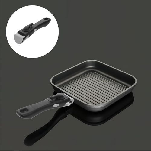  BESPORTBLE Tfal Pot Handle Replacement Cookware Handle Detachable Removable Gripper for Cake Model Saucepan Skillet Fry Pan and Bowl Black Rice Cooker Steamer Rice Cooker Steamer