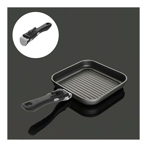  BESPORTBLE Tfal Pot Handle Replacement Cookware Handle Detachable Removable Gripper for Cake Model Saucepan Skillet Fry Pan and Bowl Black Rice Cooker Steamer Rice Cooker Steamer