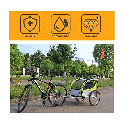  BESPORTBLE Coupler Connector Bike Coupler Bike Trailer Accessories Bike Adapter Coupler Trailer attachments Cycling Coupler Baby Bicycle Bike Trailer Hitch Connector pet Component Child
