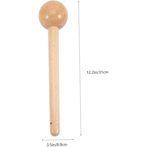  BESPORTBLE Wooden Mallets Baseball Glove Mallet Baseball Glove Shaper Baseballs Softball Youth Sliding Mitt Mallet Baseball Catchers Mitt Adult Sliding Glove Mallet Baseball Mitt Shaper Gavel