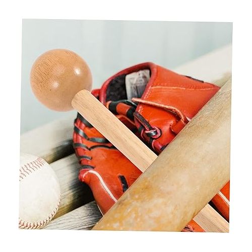  BESPORTBLE Wooden Mallets Baseball Glove Mallet Baseball Glove Shaper Baseballs Softball Youth Sliding Mitt Mallet Baseball Catchers Mitt Adult Sliding Glove Mallet Baseball Mitt Shaper Gavel