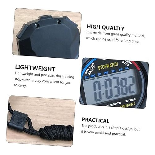  BESPORTBLE Match Timer 6pcs Timer Electronic Watches Stopwatch for Game Swimming Stopwatch Match Stopwatch Handheld Stopwatch Sports Stopwatch Automatic Chronograph Multifunction Abs Iii