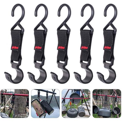  BESPORTBLE 5Pcs Ultralight Hanging Rack Tableware Cookware Rack Outdoor Camping Shelf Camping Accessories