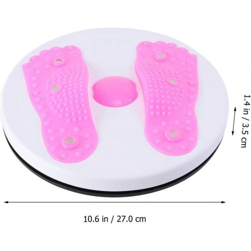  BESPORTBLE Exercise Twist Board Twisting Waist Disc Foot Massage Balance Rotating Board for Fitness Exercise Gym