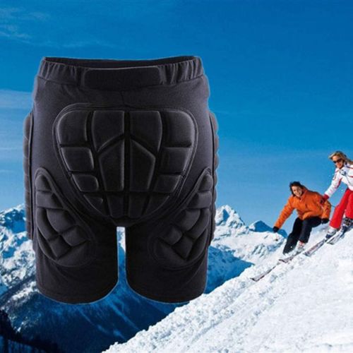  BESPORTBLE 1pc Shorts Durable Comfortable Breathable Unisex Gear for Skating Outdoor Ski Sports M Black