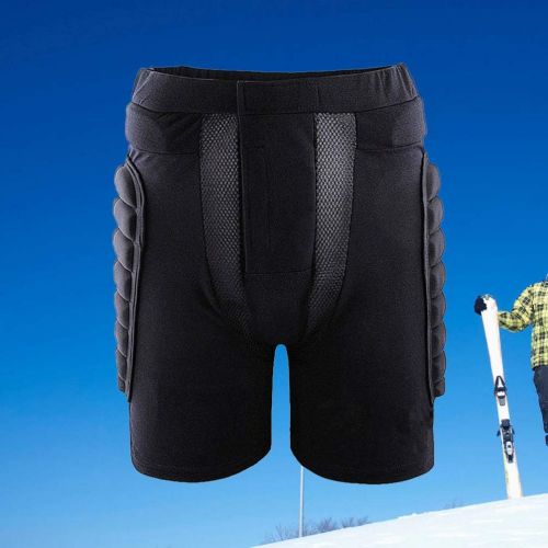  BESPORTBLE 1pc Shorts Durable Comfortable Breathable Unisex Gear for Skating Outdoor Ski Sports M Black