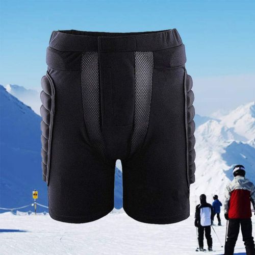  BESPORTBLE 1pc Shorts Durable Comfortable Breathable Unisex Gear for Skating Outdoor Ski Sports M Black