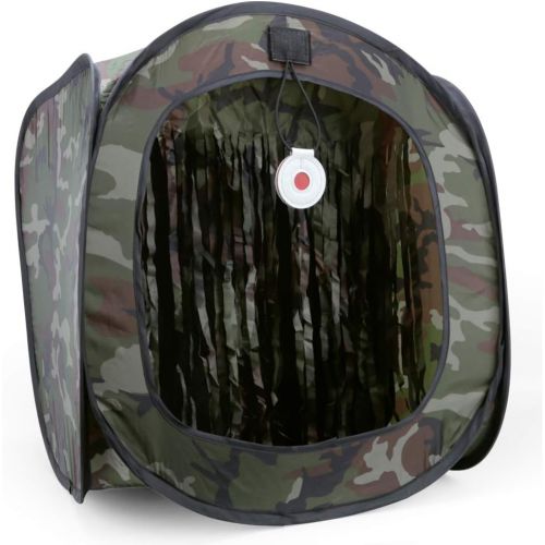  BESPORTBLE Hunting Tent Foldable Hunting Ground Blind Camouflage Portable Mute Target Tent for Hunting Shooting Accessories Tool