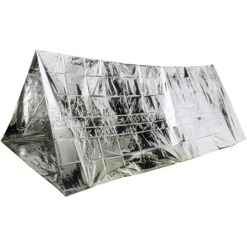  BESPORTBLE Hiking Tent Shelter Camping Tent Tarp Survival Tent Shelter Round All Weather Protection for Hiking Camping Outdoor Survival Equipment(Double Person Style)