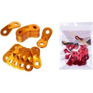 BESPORTBLE 40Pcs Aluminum Alloy Guyline Cord Adjusters Tent Rope Tensioners Wind Rope Buckles Camping Accessories for Tent Camping Hiking Backpacking Outdoor Activity