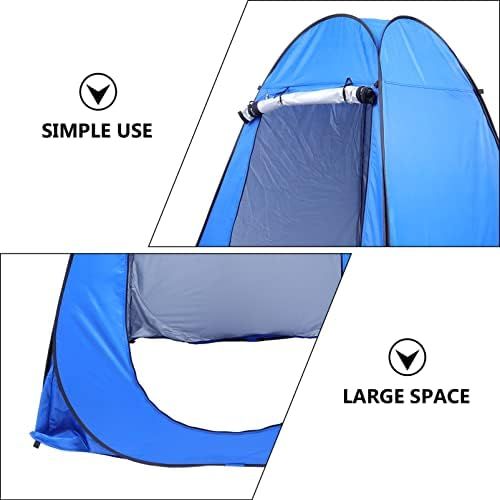  BESPORTBLE Outdoor Shower Room Beach Tent Portable Privacy Shower Toilet Camping Tent with Carrying Bag for UV Sun Protection Waterproof Sun Shelters for Family Camping, Fishing, P