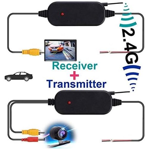  BESPORTBLE Video Transmitter Receiver for Van Backup Camera Surveillance System Car Backup Camera Reversing Camera Off Road Vehicle Reversing Camera (12V)