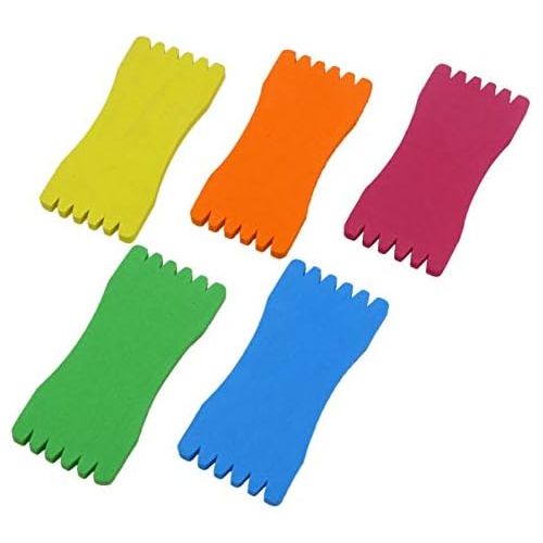  [아마존베스트]BESPORTBLE 20pcs Fishing Reel Foam Plate Fishing Line Winder 8 x 3 cm Fishing Line Group Accessories Fishing Tackle Random Colour