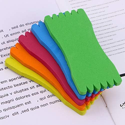  [아마존베스트]BESPORTBLE 20pcs Fishing Reel Foam Plate Fishing Line Winder 8 x 3 cm Fishing Line Group Accessories Fishing Tackle Random Colour