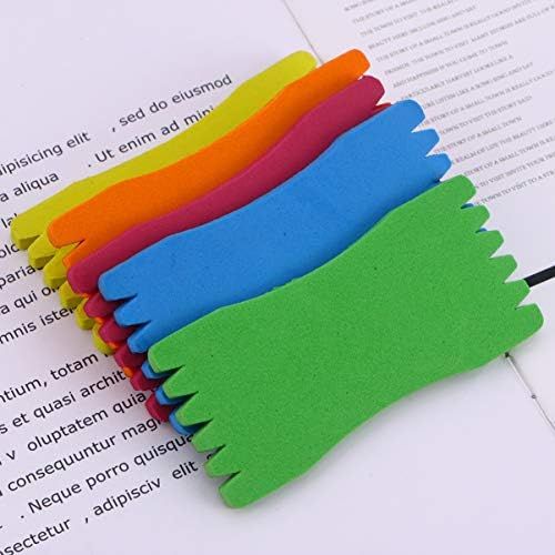  [아마존베스트]BESPORTBLE 20pcs Fishing Reel Foam Plate Fishing Line Winder 8 x 3 cm Fishing Line Group Accessories Fishing Tackle Random Colour