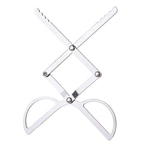  BESPORTBLE Fireplace Log Tongs Heavy Duty Firewood Tongs Stainless Steel Log Claw Large Grabber Outdoor Long Logs Tweezers Fire Place Tools for Wood Stove Fire Pit Campfire