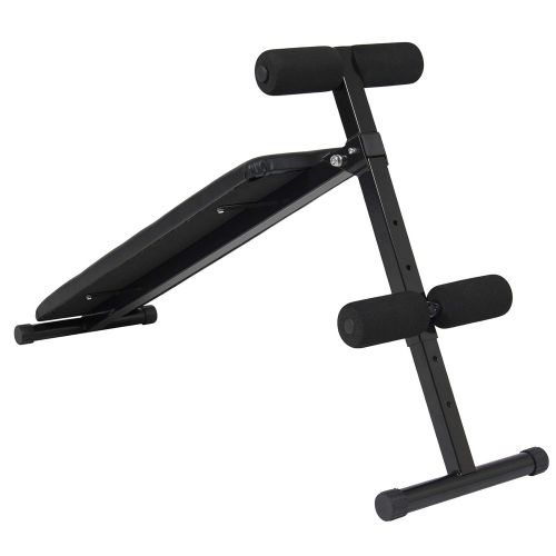  BEST CHOICE PRODUCTS Best Choice Products Adjustable Decline Bench Crunch Board Fitness Home Gym