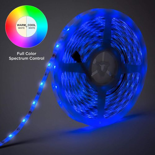  BEST CHOICE PRODUCTS Best Choice Products 32.8ft 300 LED Light Strip Bluetooth Customizable Color Changing Flexible Rope Reel wSmart Phone Control, Wifi Remote, Sync To Music, Timer, Double-Faced Adhe