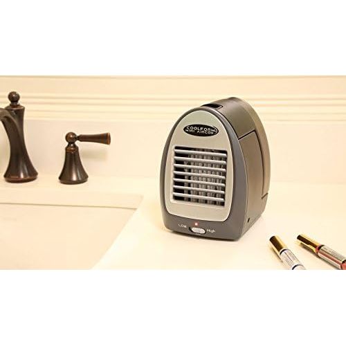  [아마존베스트]BEST DIRECT Coolform Aircon As Seen on TV Mini Air Conditioning System for Personal Use 2 Different Speed Fans Portable & Easy Updating & Refrigerating Rooms