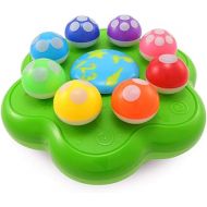 BEST LEARNING Mushroom Garden - Interactive Educational Light-Up Toddler Toys for 1 to 3 Years Old Infants & Toddlers - Colors, Numbers, Games & Music for Kids - Ideal Baby Toy Birthday Gift