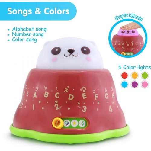  [아마존핫딜][아마존 핫딜] BEST LEARNING Whack and Learn Mole - Educational Interactive Light-Up Toy for Infants Babies Toddlers for 6 Month and up - Ideal Baby Toy Gifts