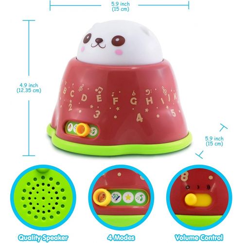  [아마존베스트]BEST LEARNING Whack and Learn Mole - Educational Interactive Light-Up Toy for Infants Babies Toddlers for 6 Month and up - Ideal Baby Toy Gifts