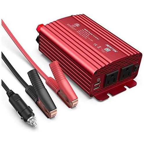  [아마존 핫딜]  [아마존핫딜]BESTEK 500W Power Inverter DC 12V to 110V AC Converter with 4.8A Dual USB Car Charger ETL Listed