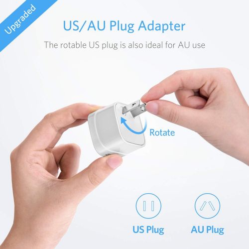  [아마존 핫딜] [아마존핫딜]BESTEK Universal Travel Adapter 220V to 110V Voltage Converter with 6A 4-Port USB Charging and UK/AU/US/EU Worldwide Plug Adapter (White)