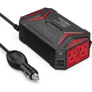 [아마존 핫딜] [아마존핫딜]BESTEK 300Watt Pure Sine Wave Power Inverter Car Adapter DC 12V to AC 110V with 4.2A Dual Smart USB Ports