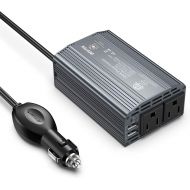 [아마존 핫딜] BESTEK 300W Power Inverter DC 12V to 110V AC Car Inverter with 4.2A Dual USB Car Adapter (Gray)