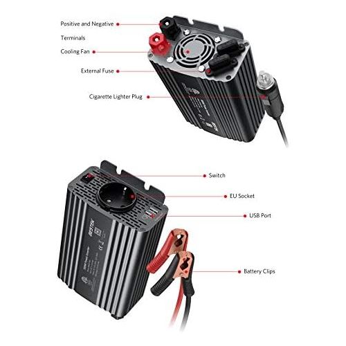  [아마존베스트]-Service-Informationen Inverter 300W/5,000W/1,200W, 500W