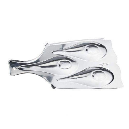  BESTONZON 3 Cavity Stainless Steel Spoon Rest / Spoon Holder Suitable for Cooking Spoon or Utensils